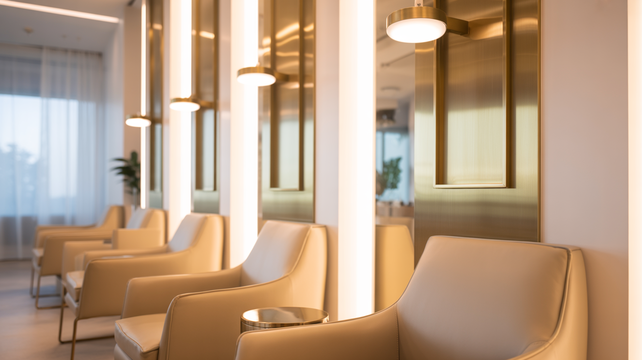 Modern luxury aesthetic clinic interior